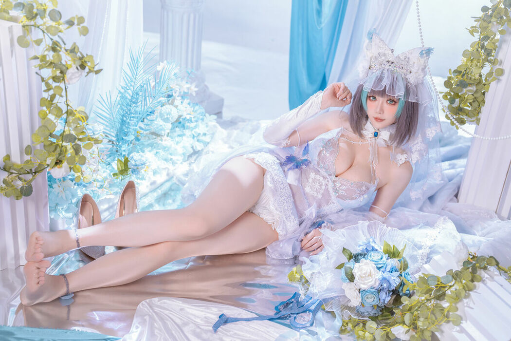 Coser@星之迟迟Hoshilily – 碧蓝航线 柴郡 (45P)