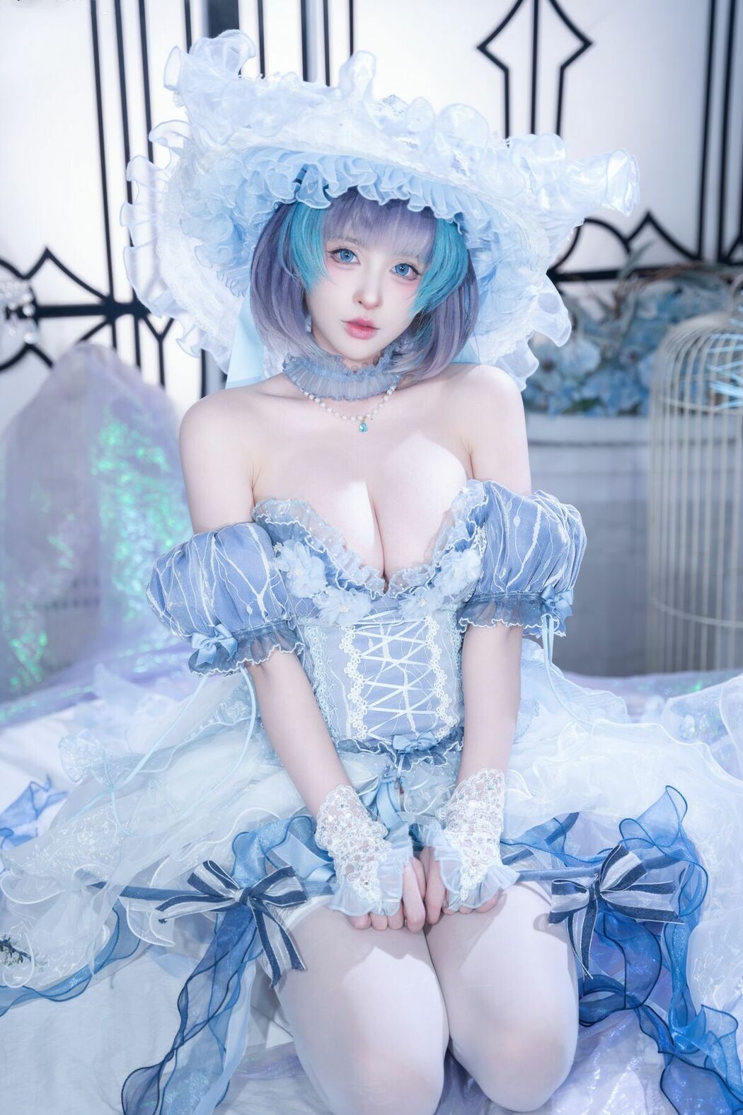 Coser@清水由乃 – 柴郡废稿礼服 (43P)