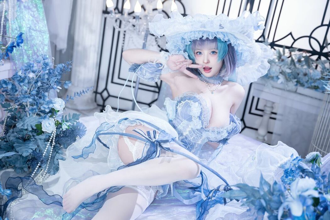 Coser@清水由乃 – 柴郡废稿礼服 (43P)