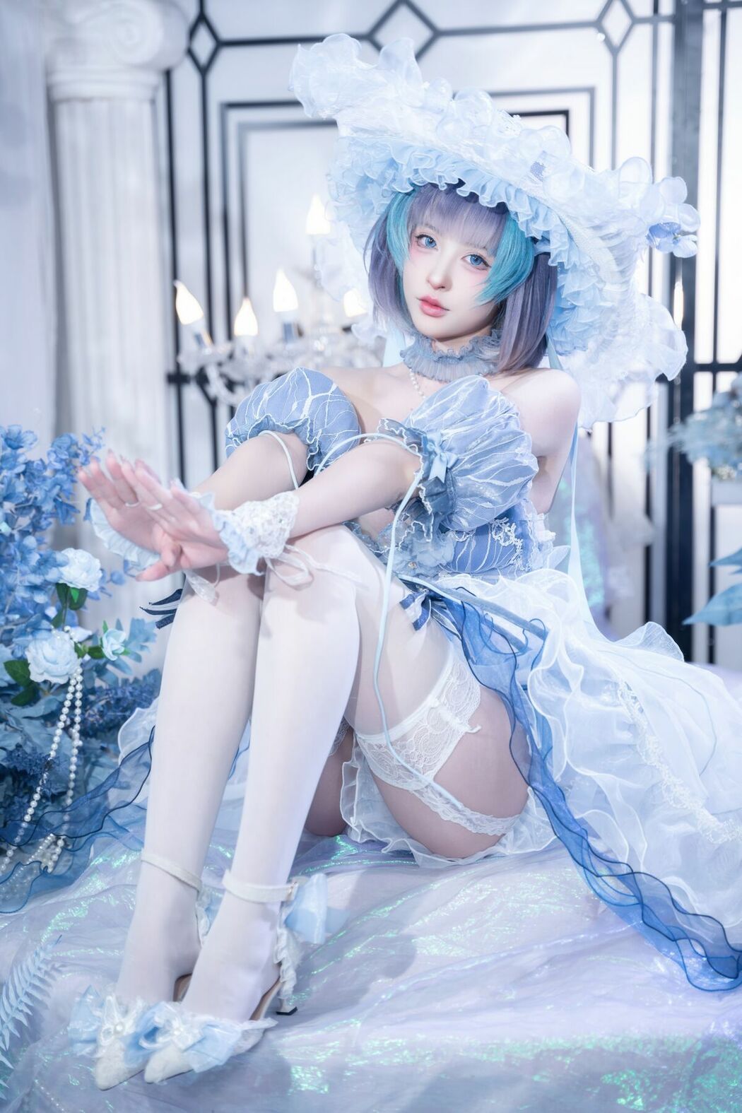 Coser@清水由乃 – 柴郡废稿礼服 (43P)