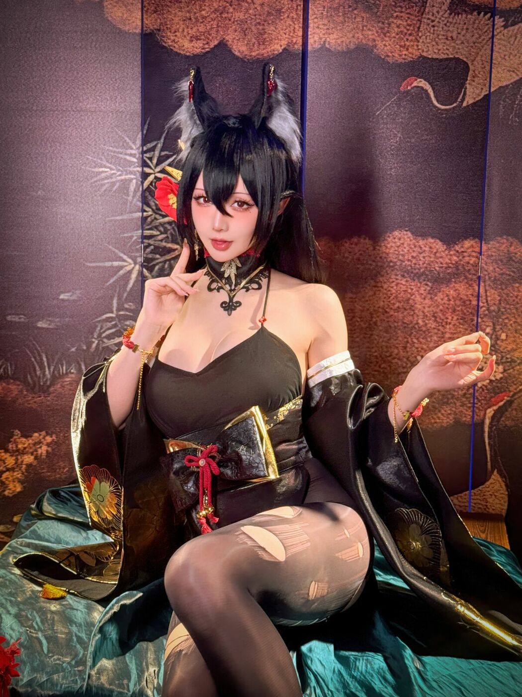 Coser@星之迟迟Hoshilily – 2025年12月计划E 碧蓝航线 近江 (62P)