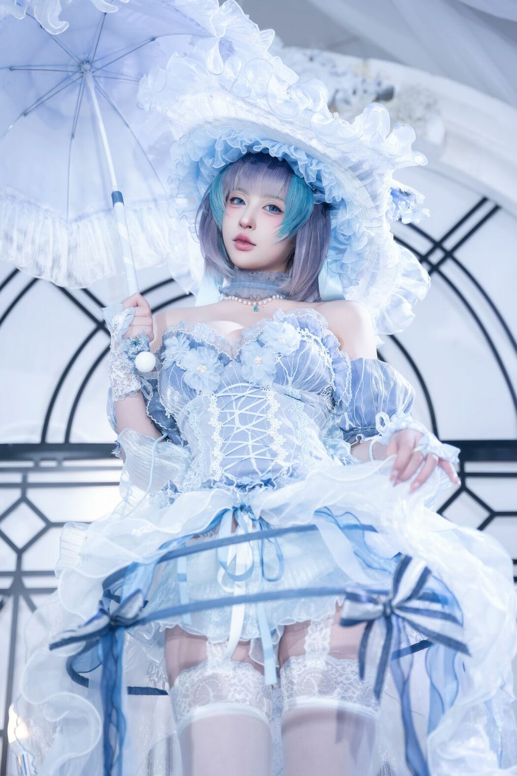 Coser@清水由乃 – 柴郡废稿礼服 (43P)
