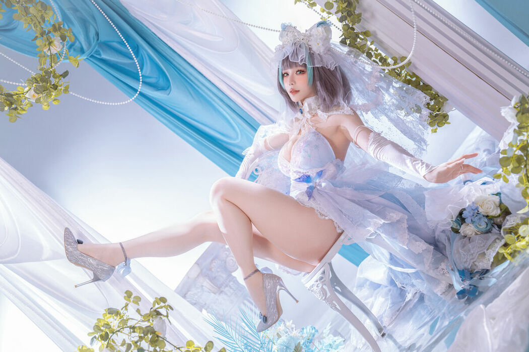 Coser@星之迟迟Hoshilily – 碧蓝航线 柴郡 (45P)