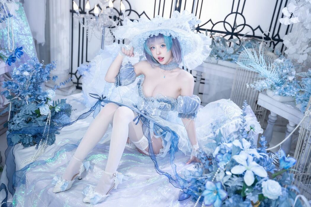 Coser@清水由乃 – 柴郡废稿礼服 (43P)