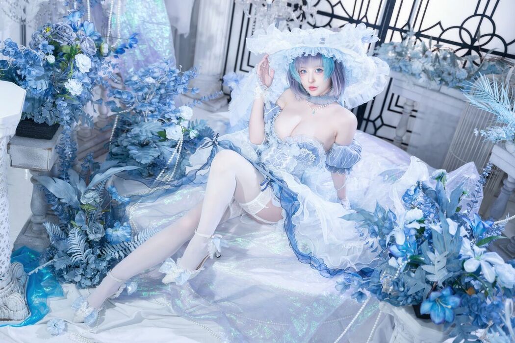 Coser@清水由乃 – 柴郡废稿礼服 (43P)