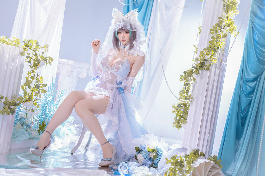 Coser@星之迟迟Hoshilily – 碧蓝航线 柴郡 (45P)