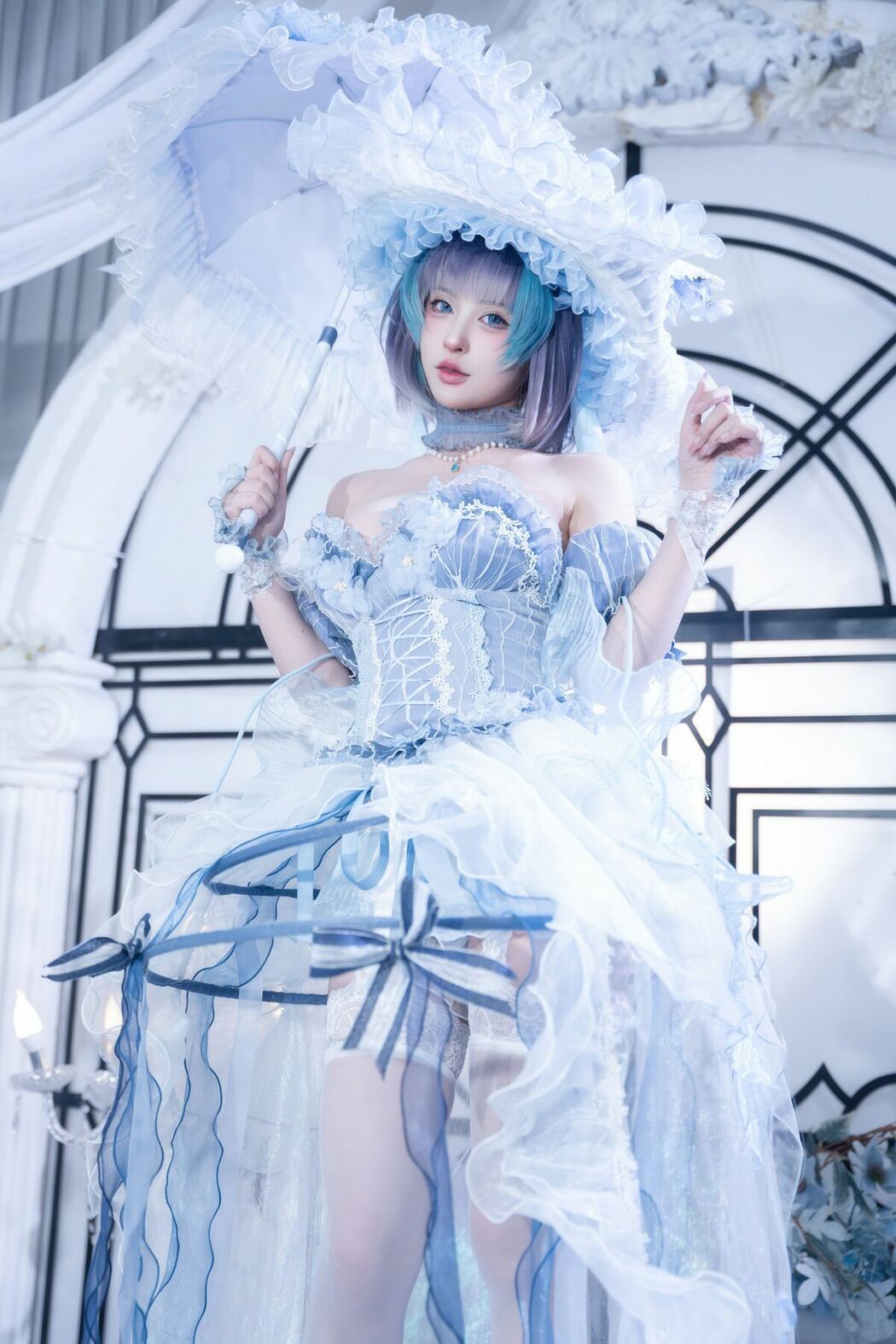 Coser@清水由乃 – 柴郡废稿礼服 (43P)