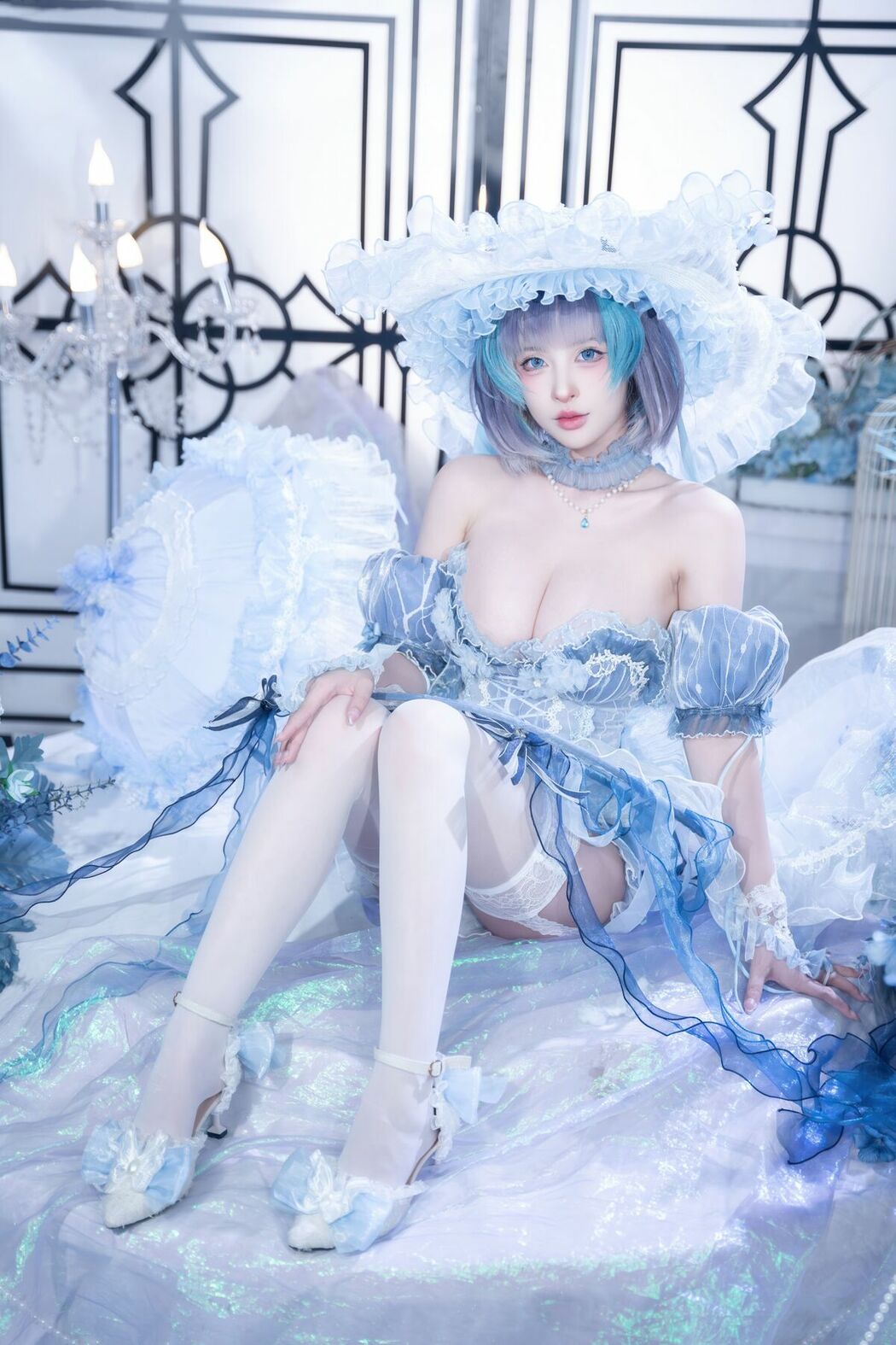 Coser@清水由乃 – 柴郡废稿礼服 (43P)