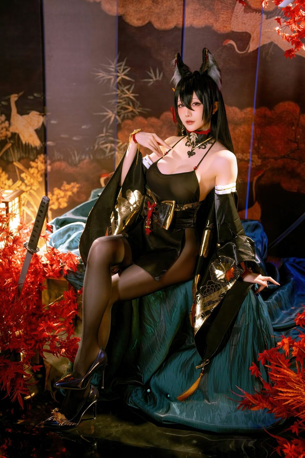 Coser@星之迟迟Hoshilily – 2025年12月计划E 碧蓝航线 近江 (62P)