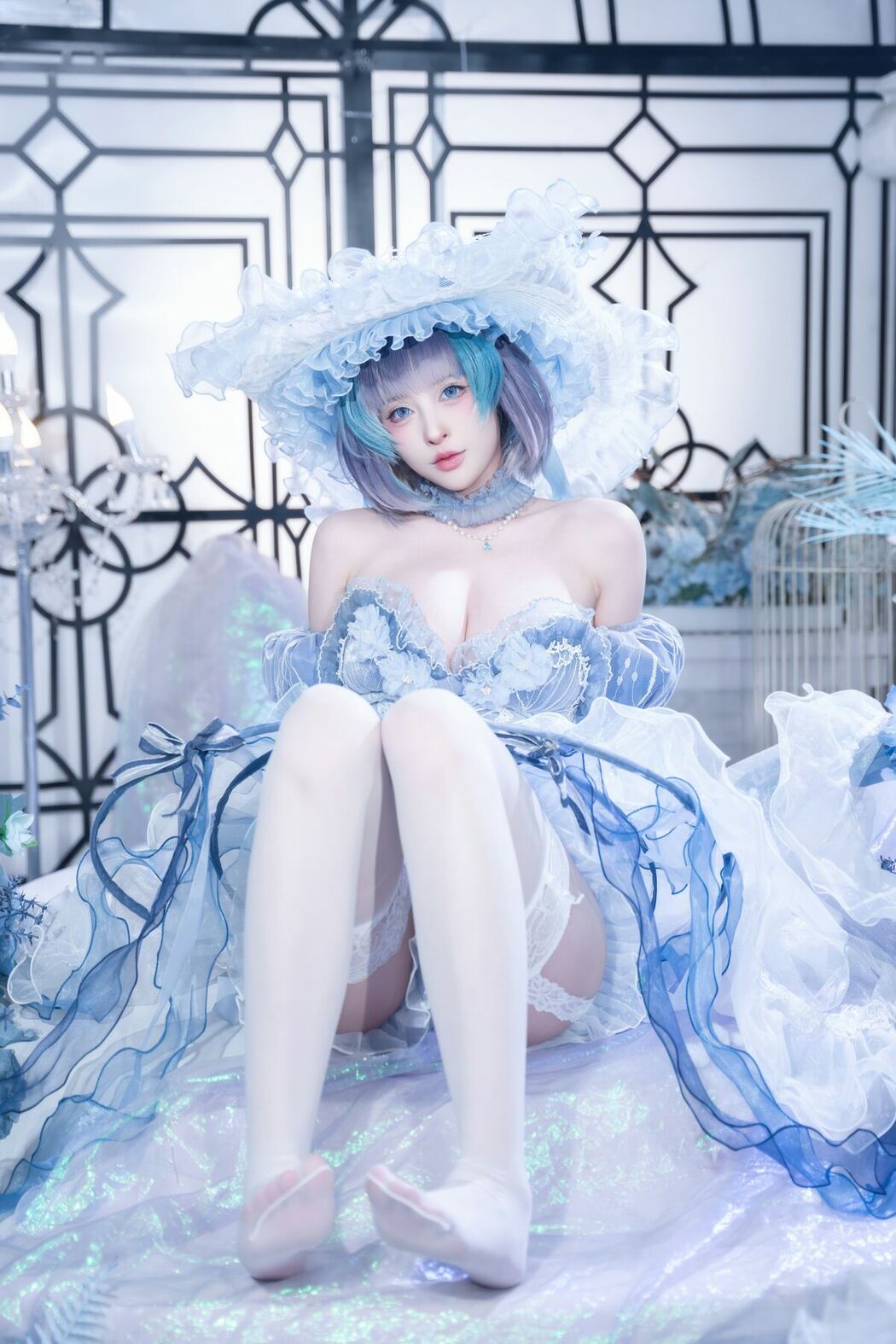 Coser@清水由乃 – 柴郡废稿礼服 (43P)