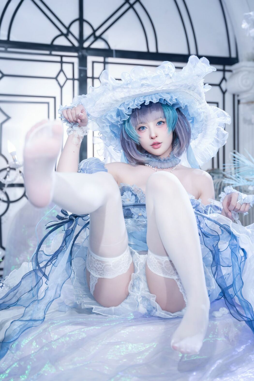 Coser@清水由乃 – 柴郡废稿礼服 (43P)