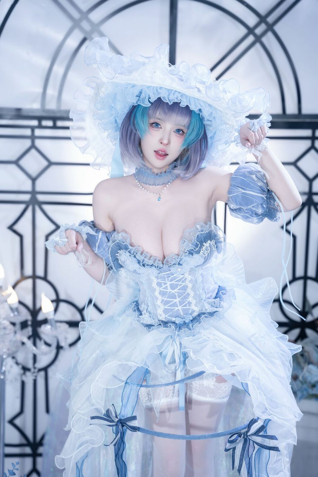 Coser@清水由乃 – 柴郡废稿礼服 (43P)