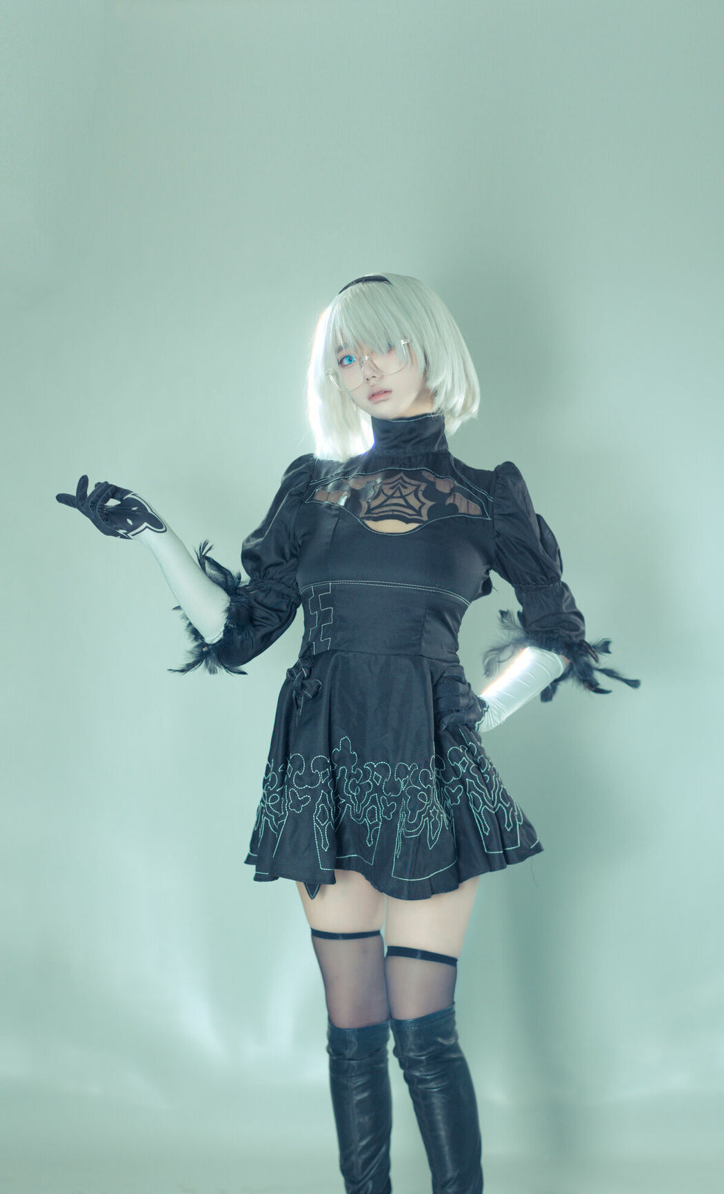 Coser@钛合金TiTi – 莉犬酱 and 尼尔双人 Part01 (63P)