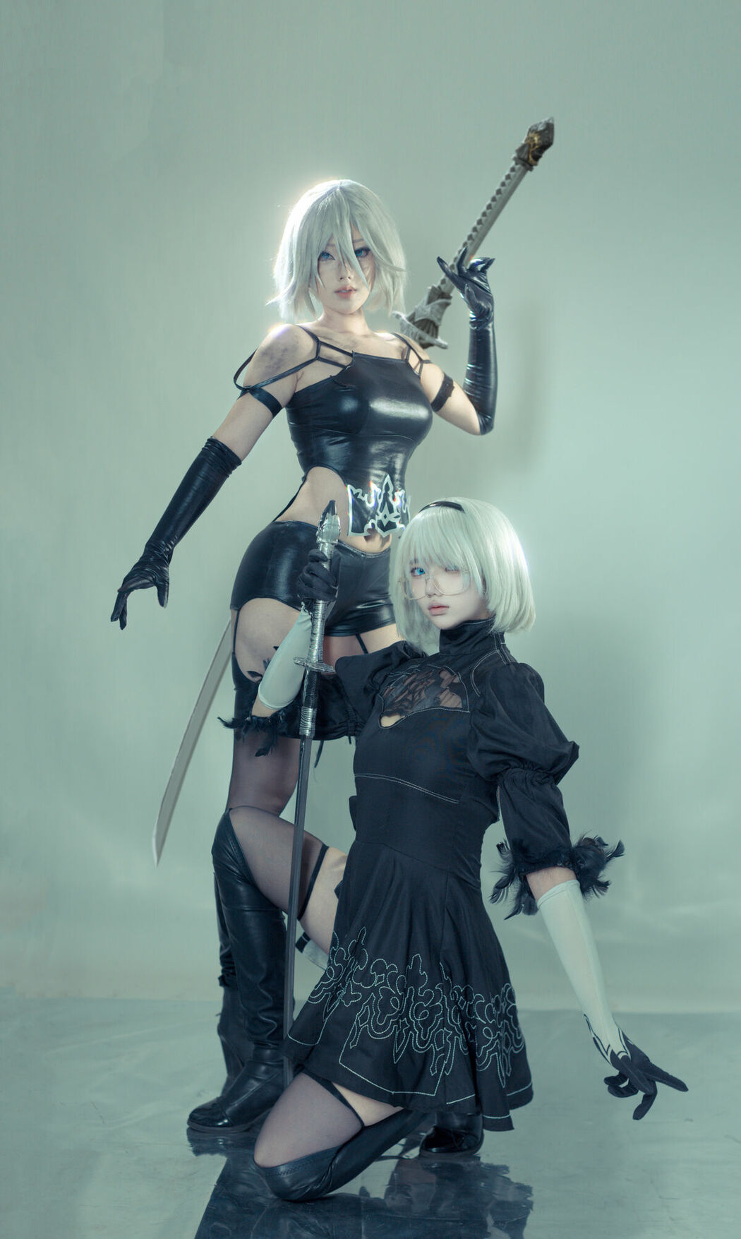 Coser@钛合金TiTi – 莉犬酱 and 尼尔双人 Part01 (63P)