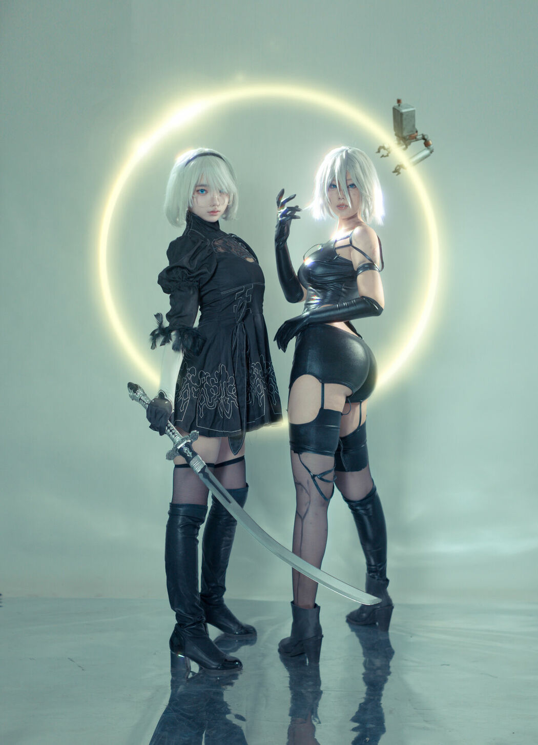 Coser@钛合金TiTi – 莉犬酱 and 尼尔双人 Part01 (63P)