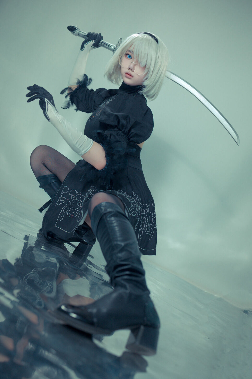 Coser@钛合金TiTi – 莉犬酱 and 尼尔双人 Part01 (63P)