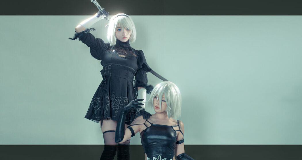 Coser@钛合金TiTi – 莉犬酱 and 尼尔双人 Part01 (63P)
