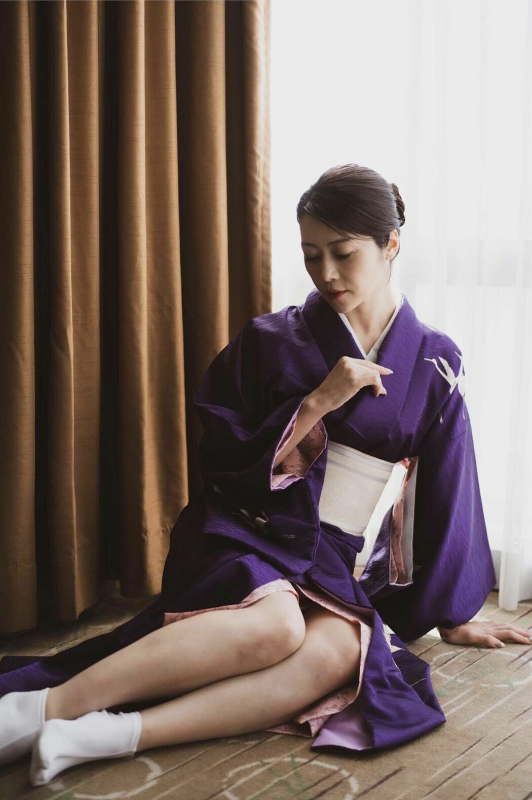 JP Maki Hojo 北条麻妃 – 写真集 Violet Nude photo Collection (87P)