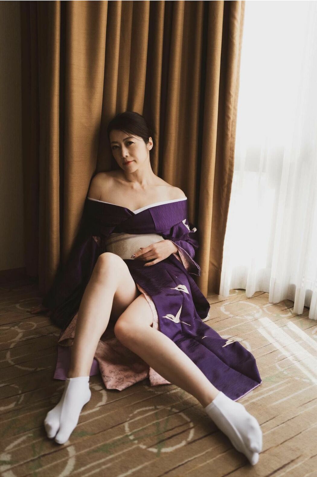 JP Maki Hojo 北条麻妃 – 写真集 Violet Nude photo Collection (87P)