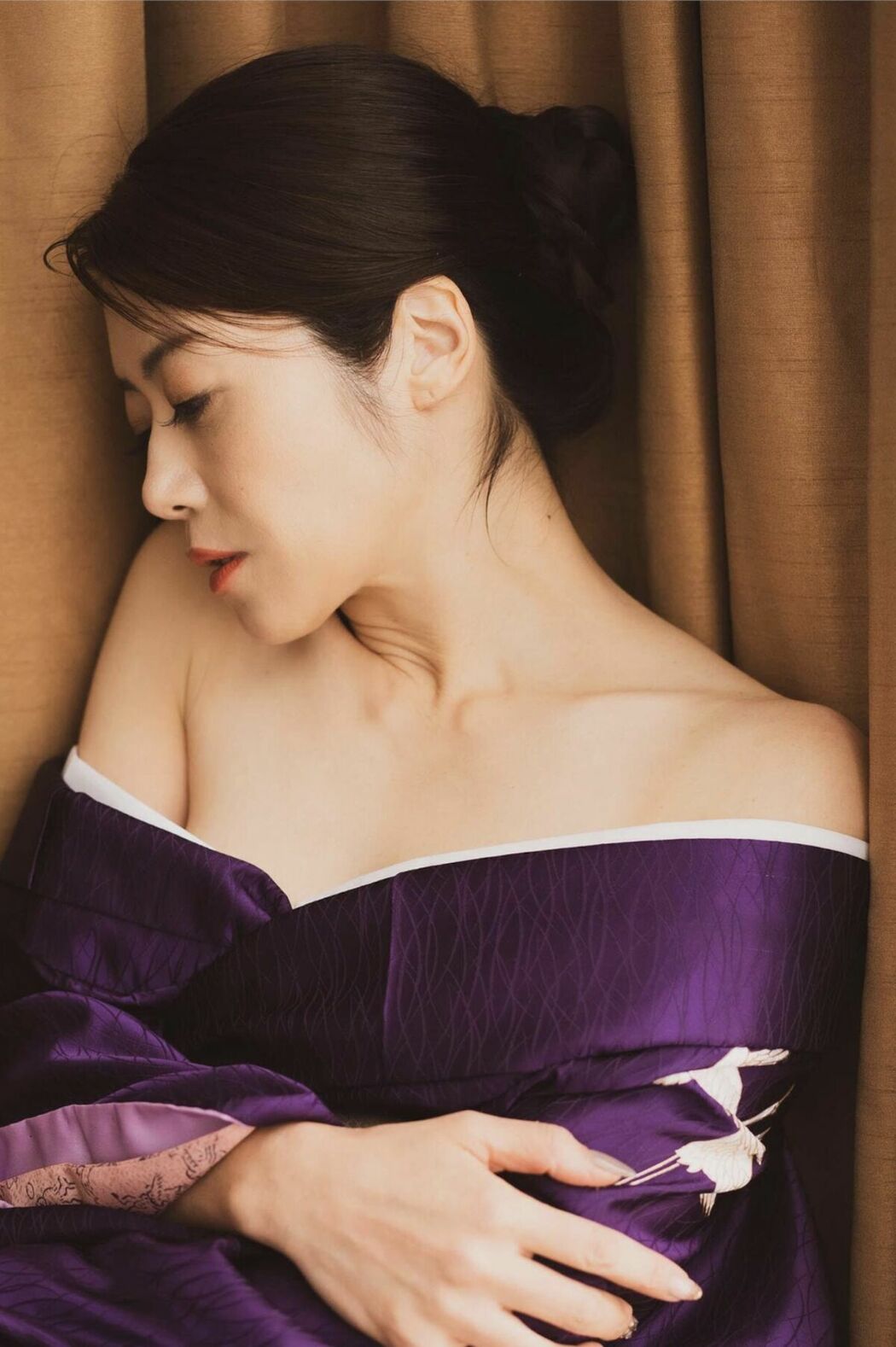 JP Maki Hojo 北条麻妃 – 写真集 Violet Nude photo Collection (87P)