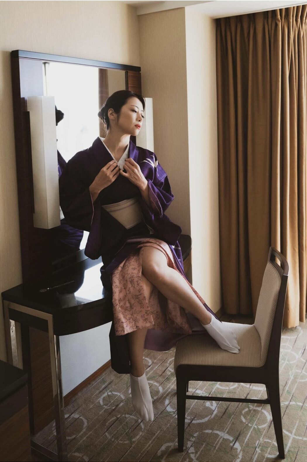 JP Maki Hojo 北条麻妃 – 写真集 Violet Nude photo Collection (87P)
