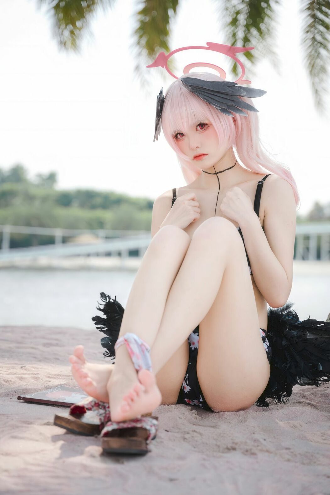 Coser@九柒喵 – 碧蓝航线 小春泳装 (28P)