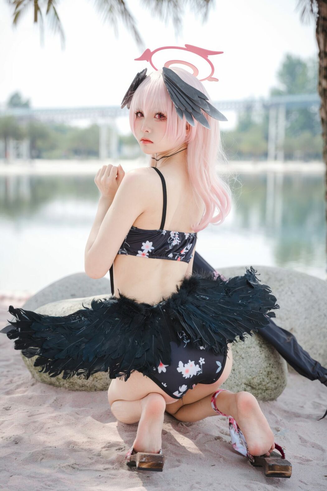 Coser@九柒喵 – 碧蓝航线 小春泳装 (28P)