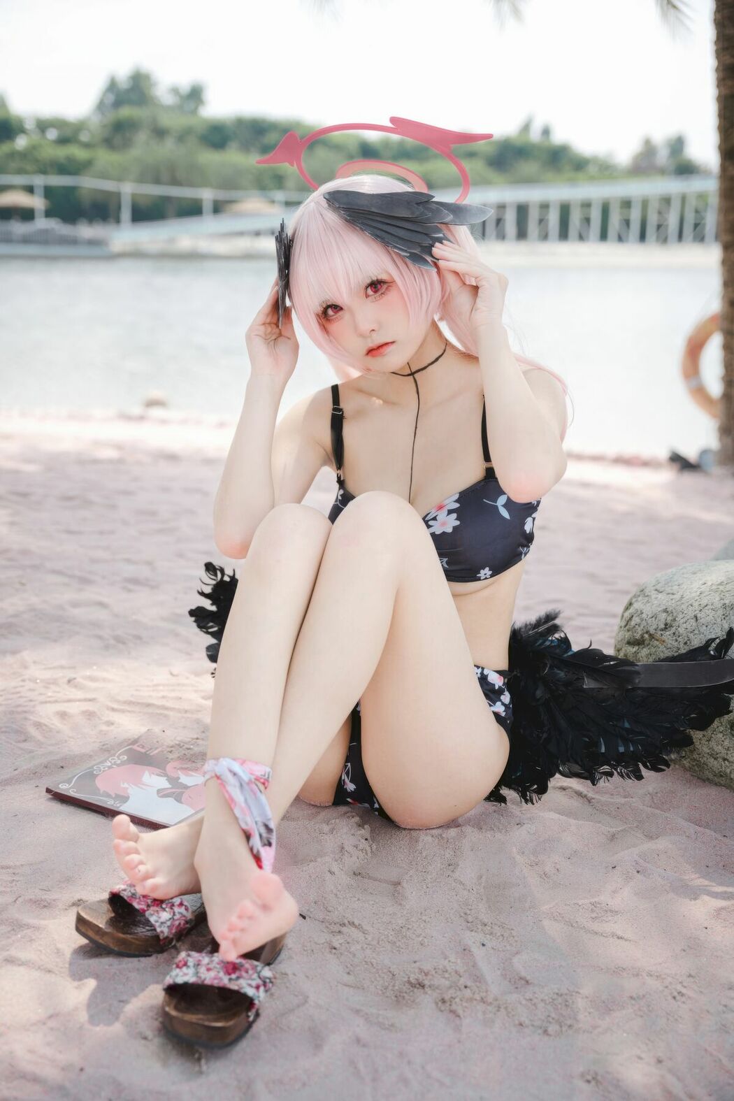 Coser@九柒喵 – 碧蓝航线 小春泳装 (28P)