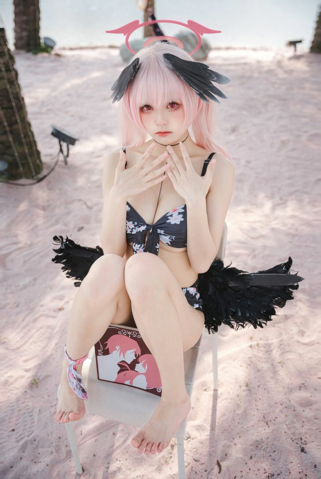 Coser@九柒喵 – 碧蓝航线 小春泳装 (28P)