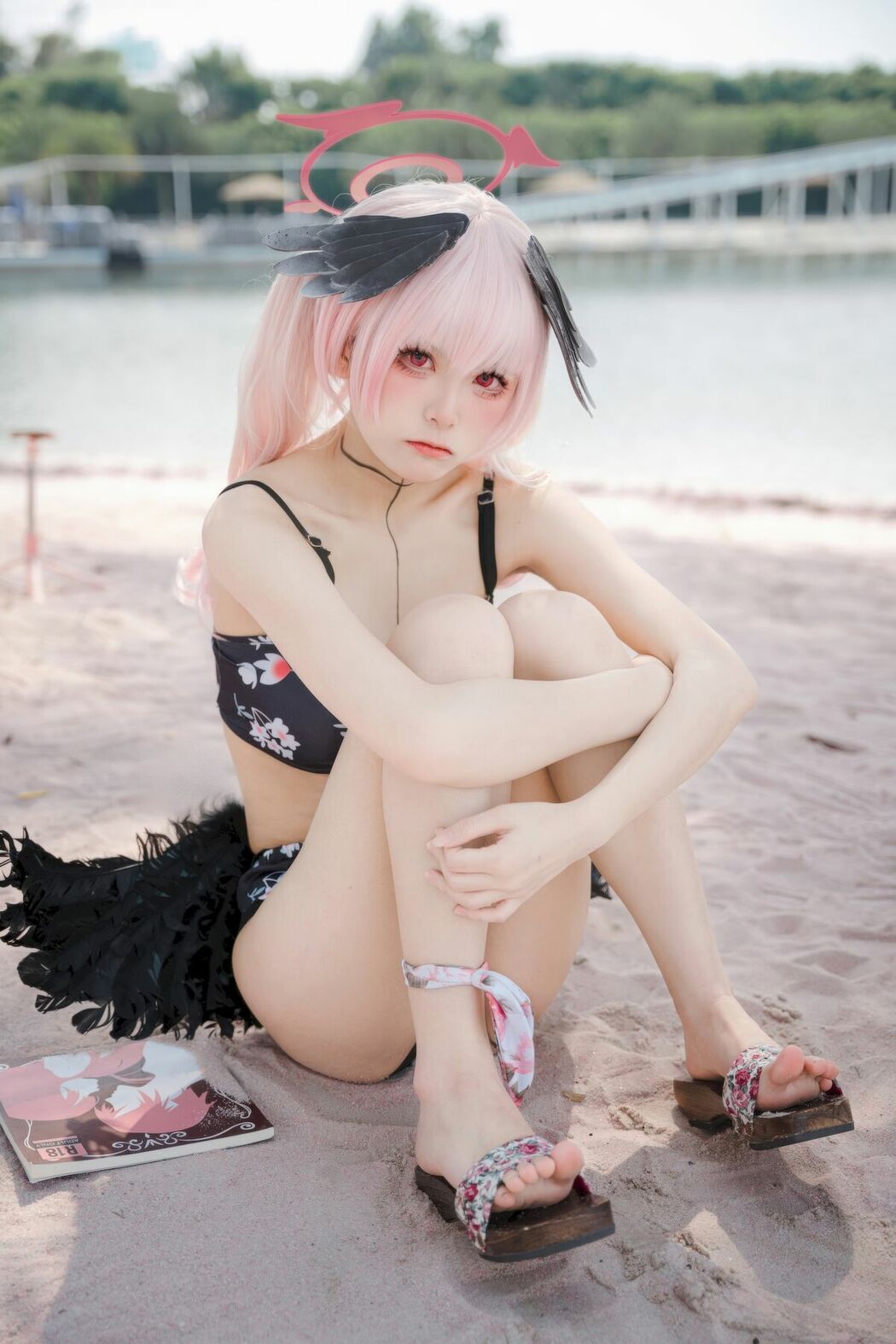 Coser@九柒喵 – 碧蓝航线 小春泳装 (28P)