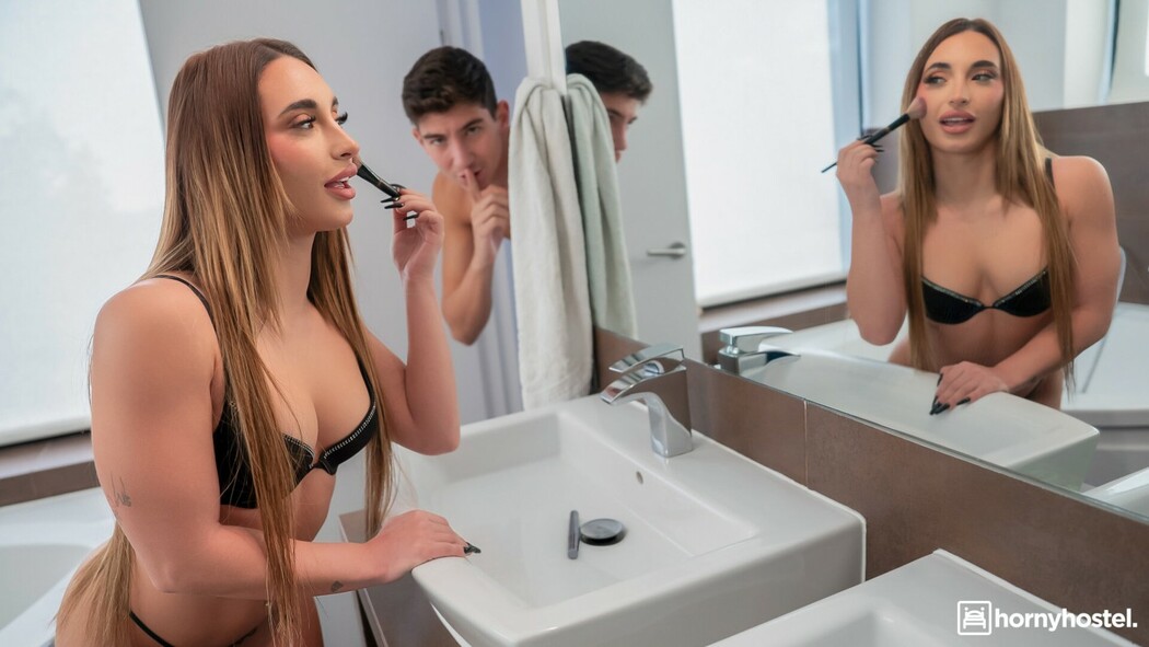 Sara Diamante Teases Roommate Brady In Lingerie Igniting Passionate Chaos