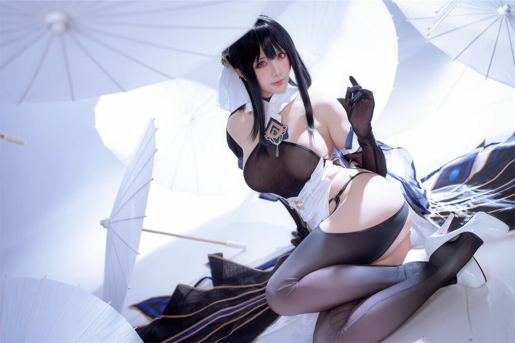 Coser@星之迟迟Hoshilily – Azur Lane Chen Hai 碧蓝航线 镇海改 (45P)