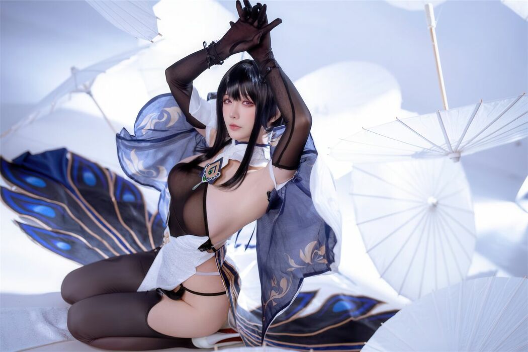 Coser@星之迟迟Hoshilily – Azur Lane Chen Hai 碧蓝航线 镇海改 (45P)
