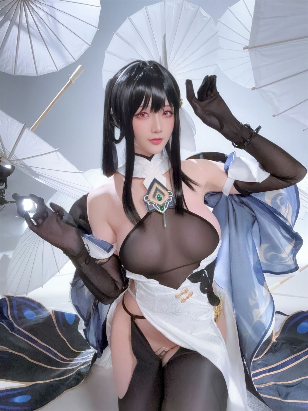 Coser@星之迟迟Hoshilily – Azur Lane Chen Hai 碧蓝航线 镇海改 (45P)