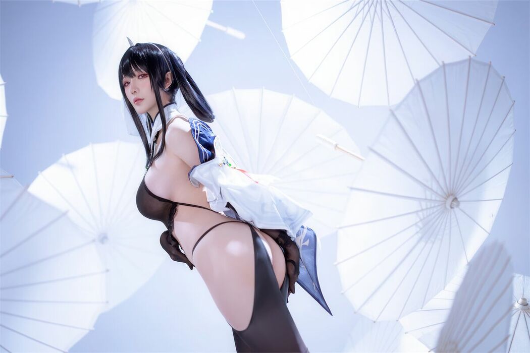 Coser@星之迟迟Hoshilily – Azur Lane Chen Hai 碧蓝航线 镇海改 (45P)