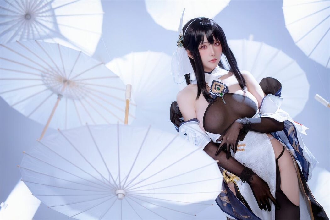 Coser@星之迟迟Hoshilily – Azur Lane Chen Hai 碧蓝航线 镇海改 (45P)