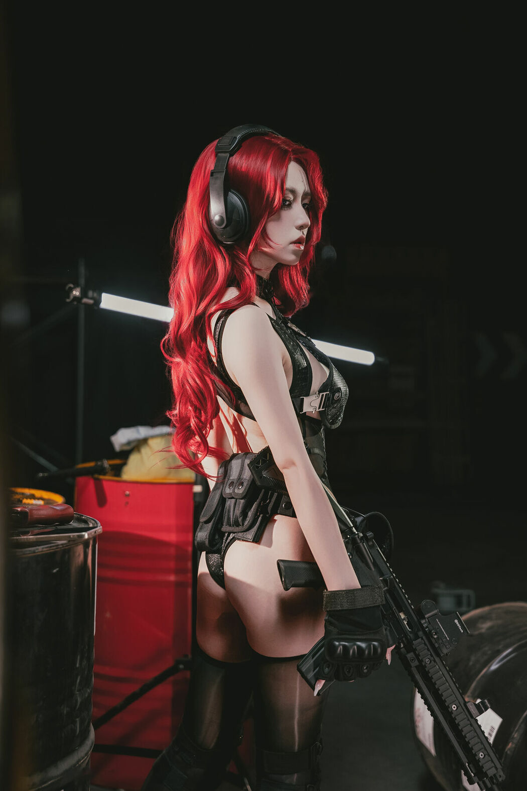 Coser@双木扶苏 – 明日方舟 史尔特尔-得体社战术风 (61P)