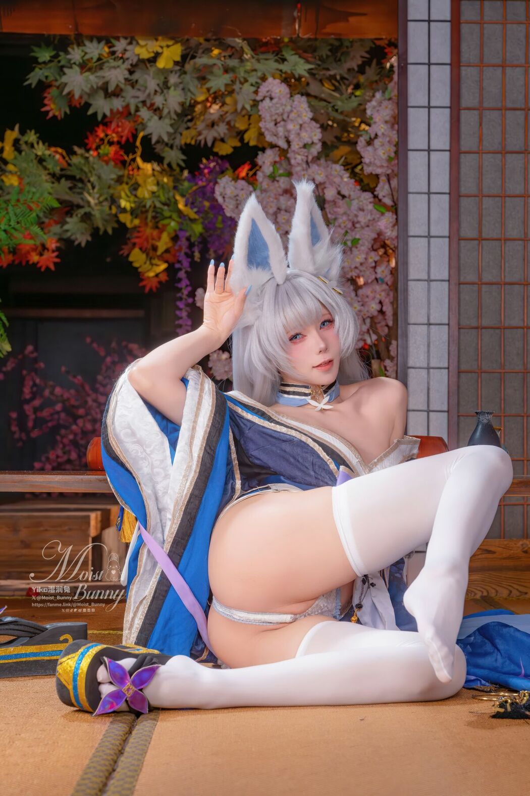 Coser@黏黏团子兔 – 2026年03月作品 碧蓝航线 信浓 Part01 (56P)