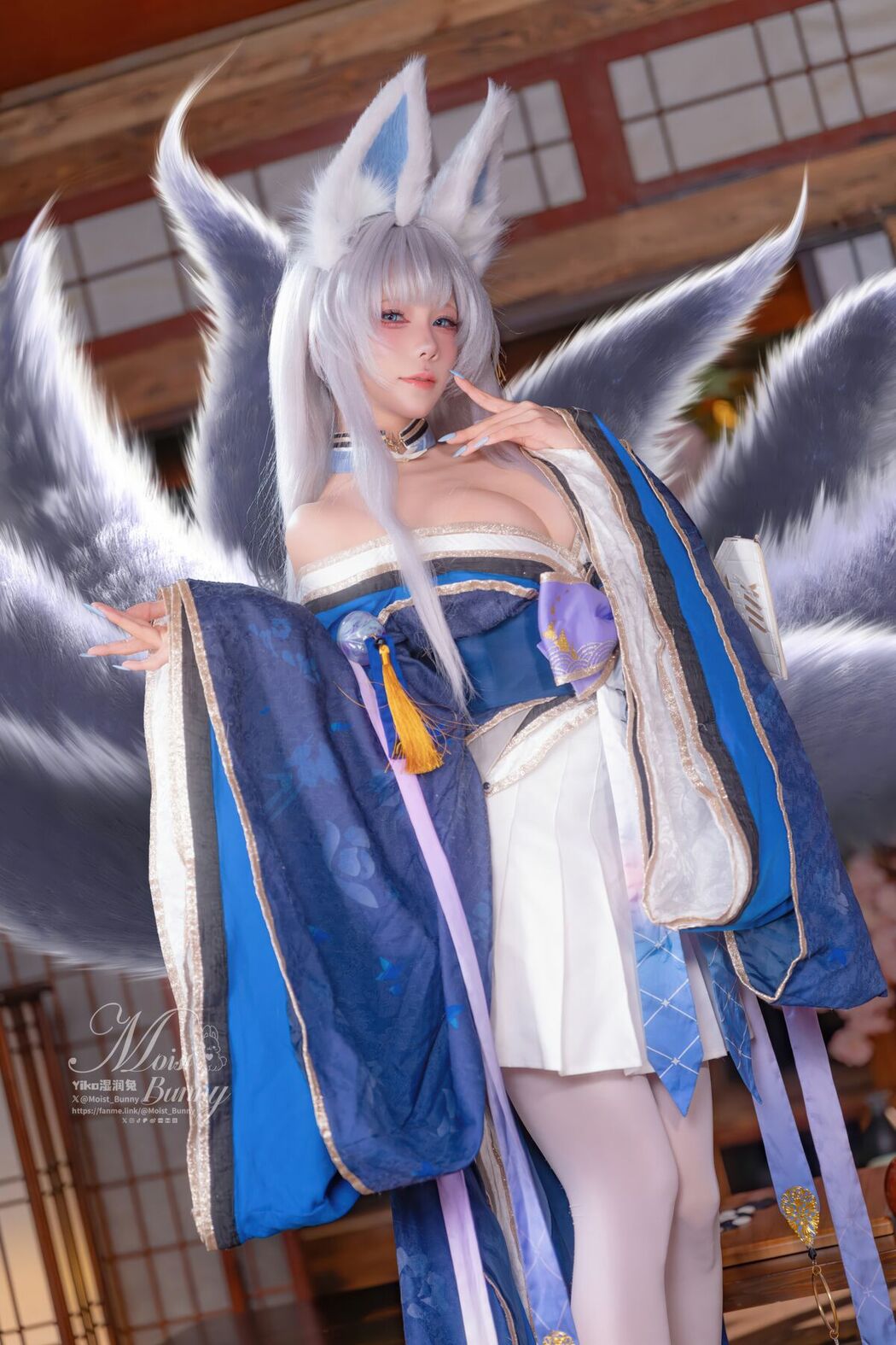 Coser@黏黏团子兔 – 2026年03月作品 碧蓝航线 信浓 Part01 (56P)