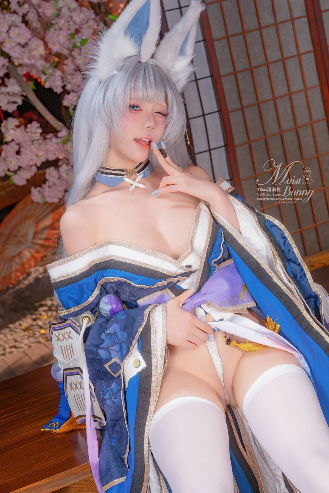 Coser@黏黏团子兔 – 2026年03月作品 碧蓝航线 信浓 Part01 (56P)