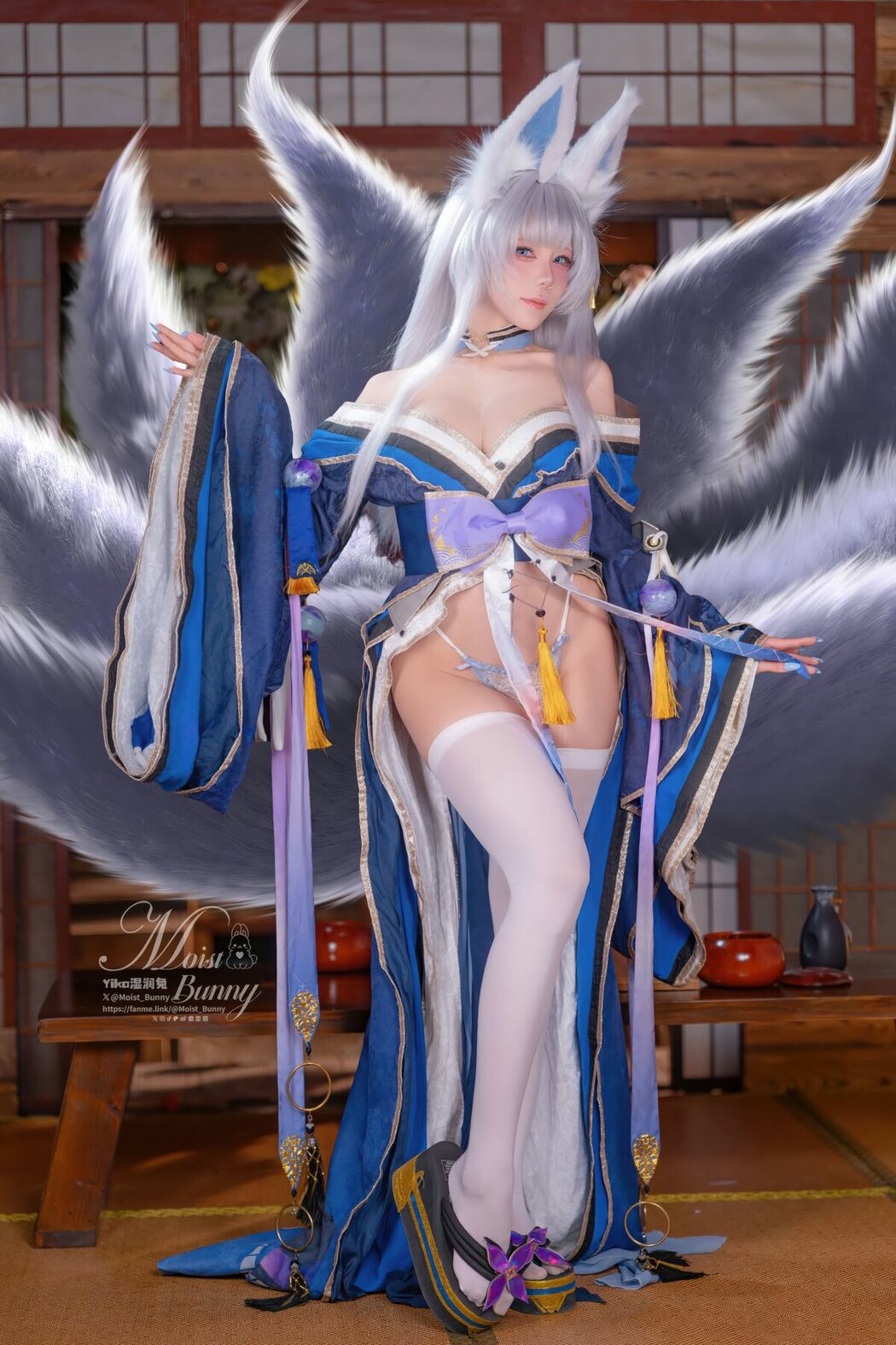 Coser@黏黏团子兔 – 2026年03月作品 碧蓝航线 信浓 Part02 (56P)