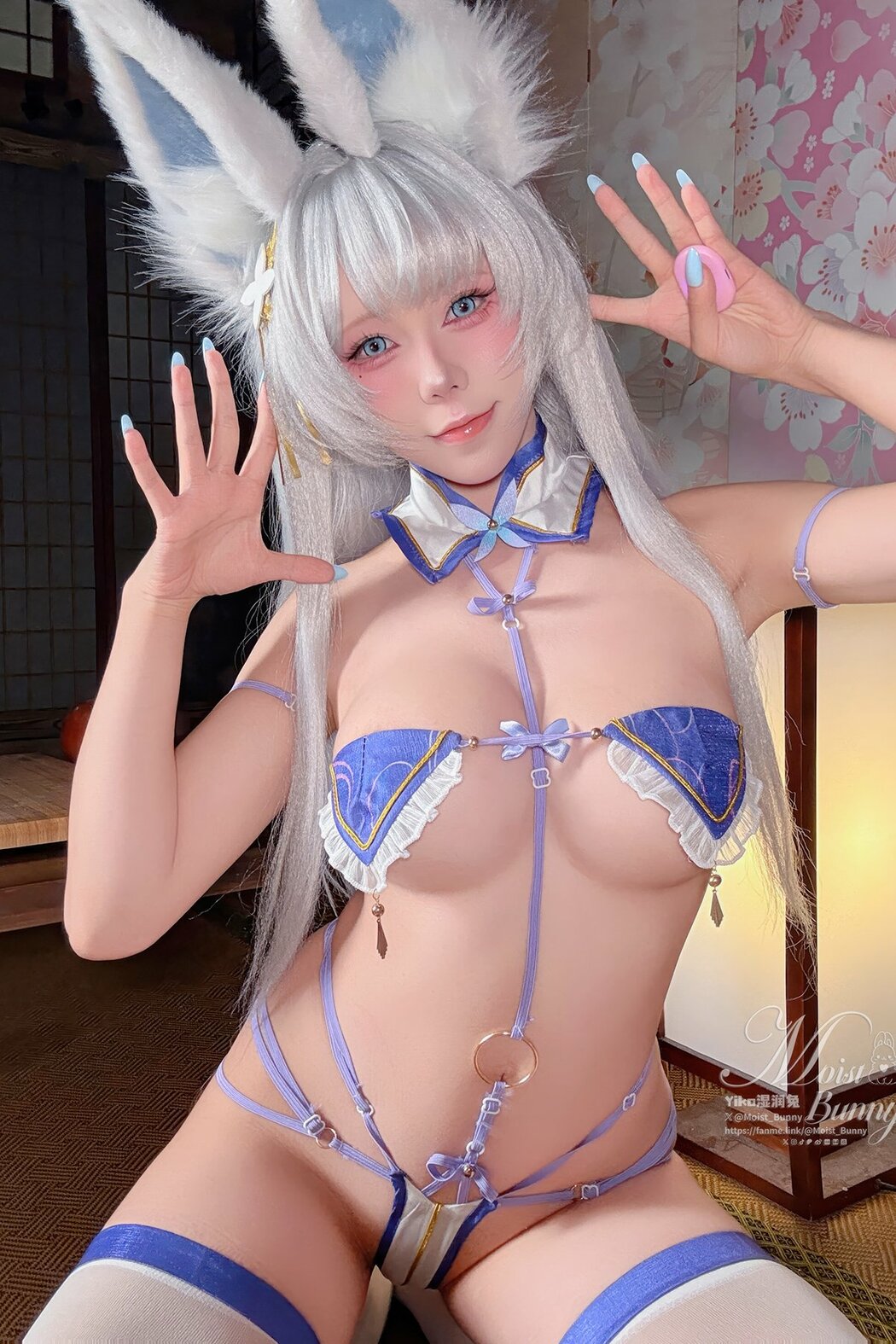 Coser@黏黏团子兔 – 2026年03月作品 碧蓝航线 信浓 Part01 (56P) Cover Photo