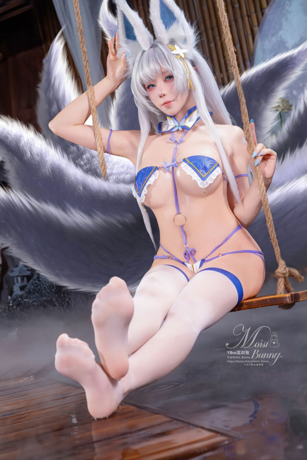 Coser@黏黏团子兔 – 2026年03月作品 碧蓝航线 信浓 Part02 (56P)