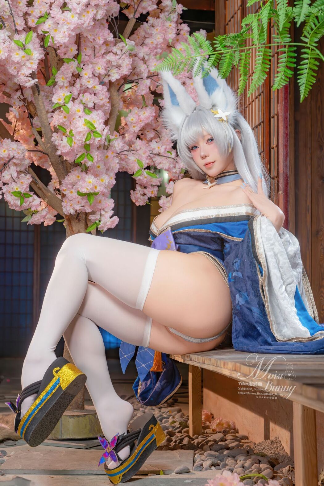 Coser@黏黏团子兔 – 2026年03月作品 碧蓝航线 信浓 Part01 (56P)