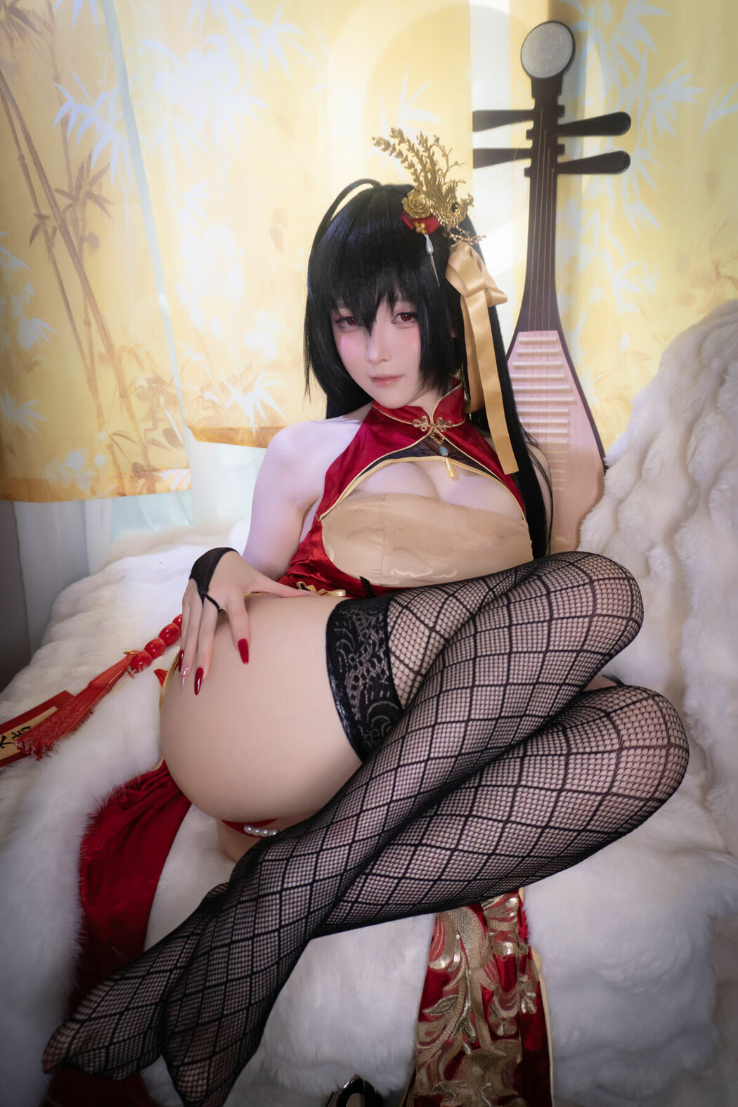 Coser@一小央泽 yixiaoyangze – 大凤旗袍 Part01 (53P)