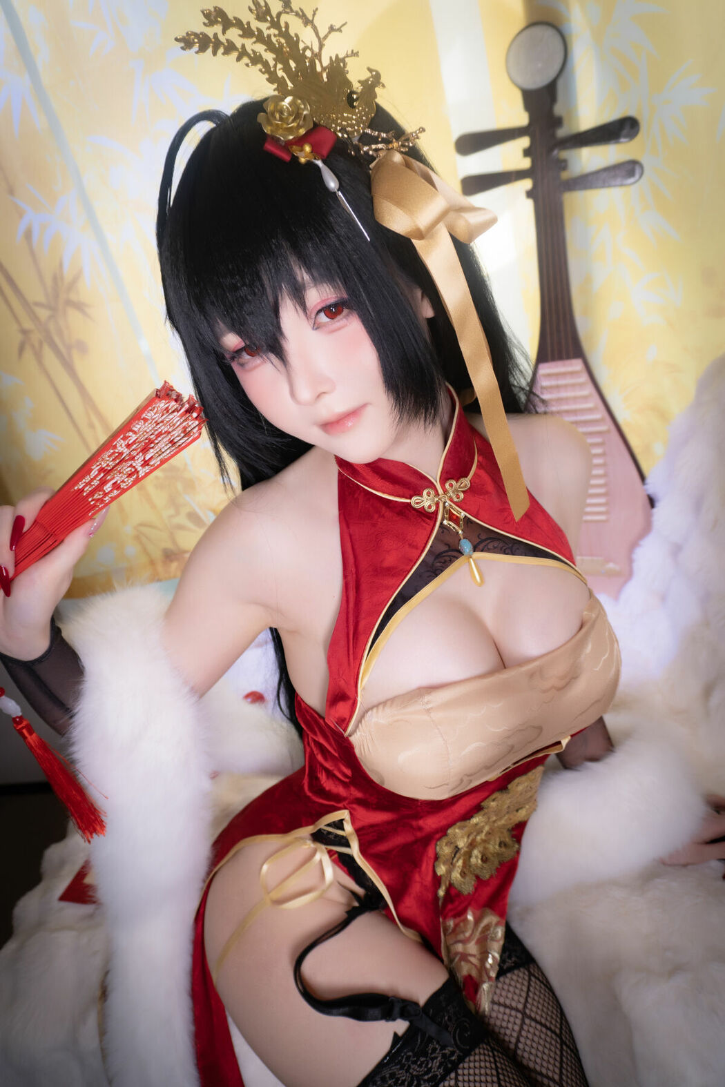 Coser@一小央泽 yixiaoyangze – 大凤旗袍 Part01 (53P)