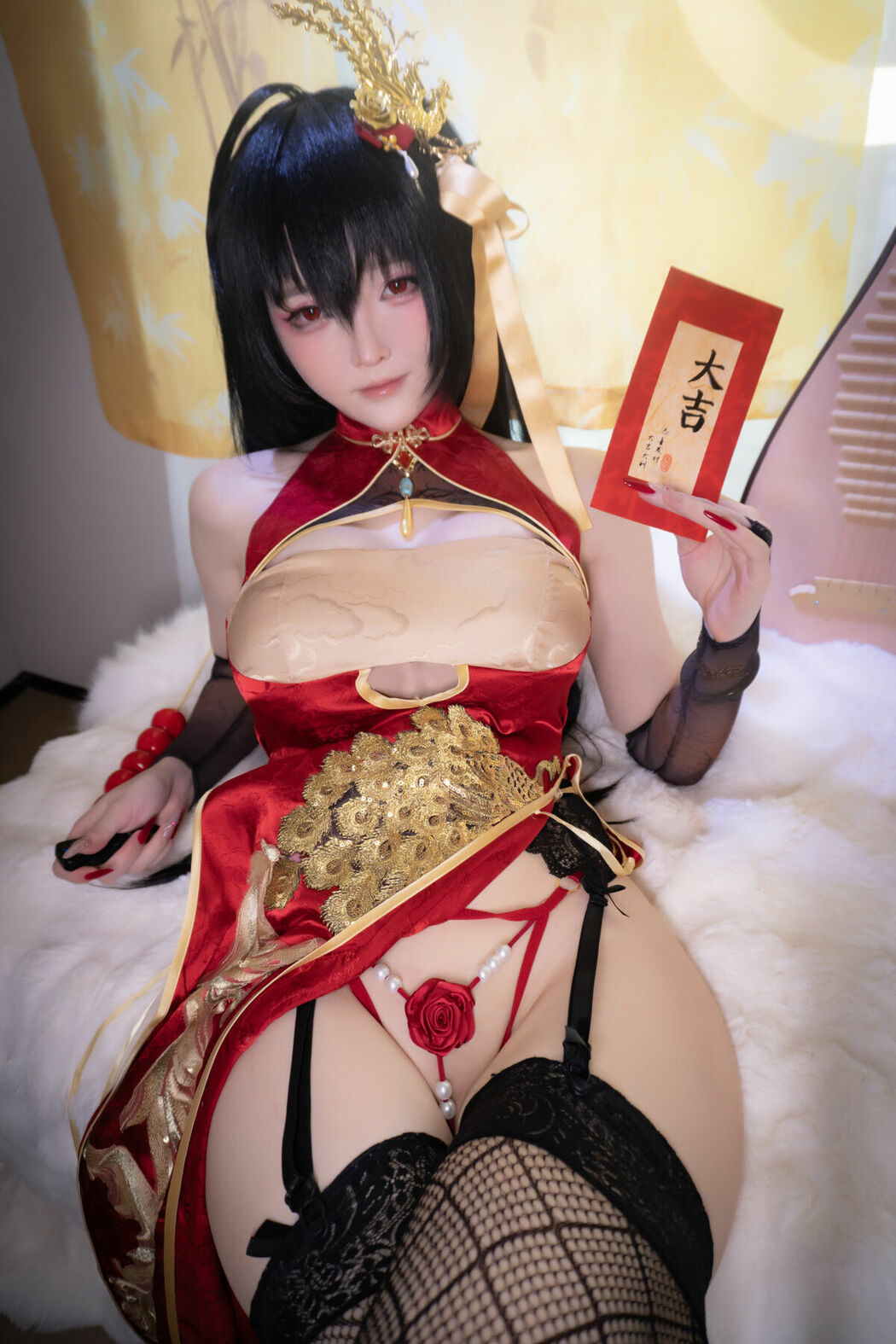 Coser@一小央泽 yixiaoyangze – 大凤旗袍 Part01 (53P)
