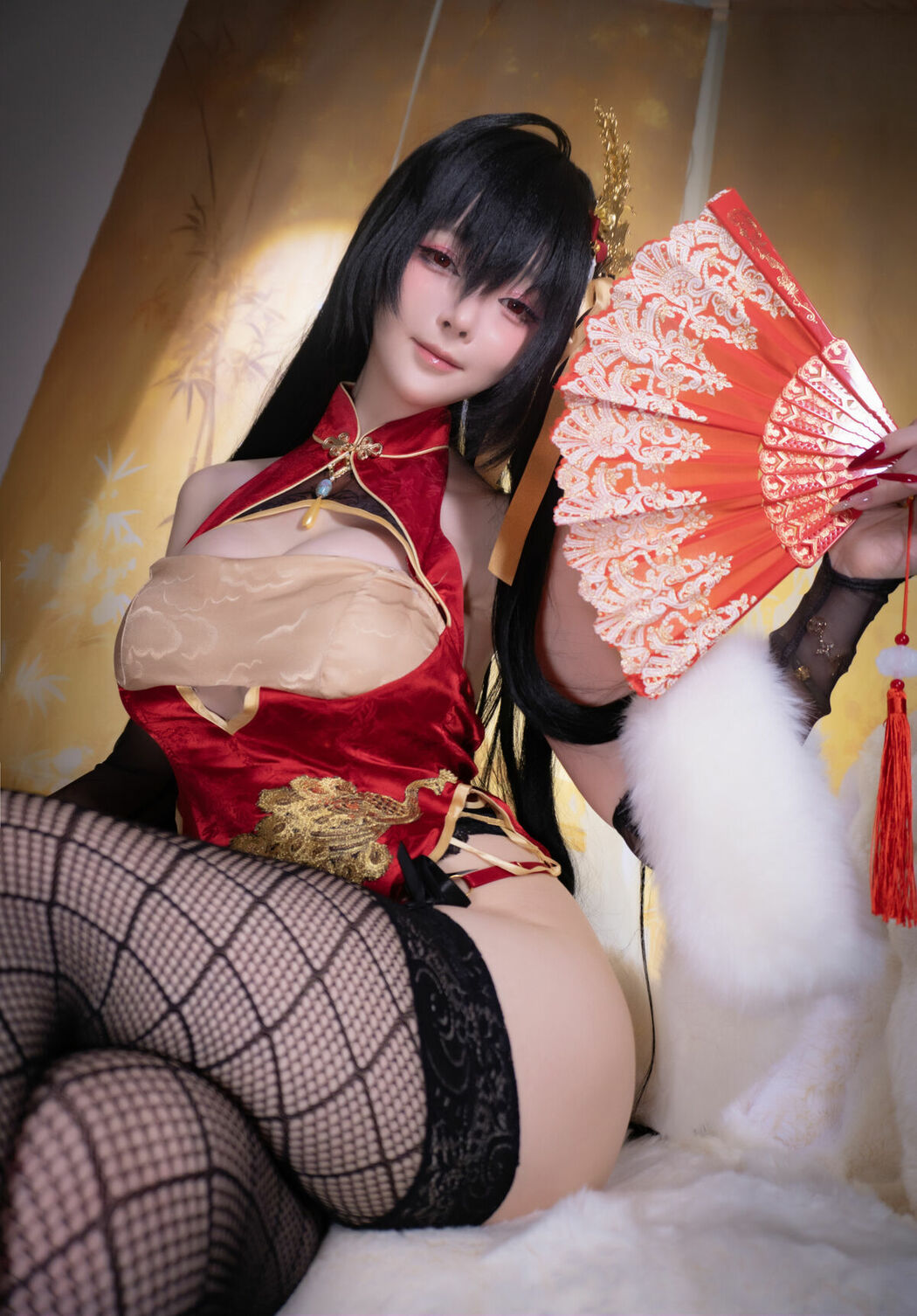 Coser@一小央泽 yixiaoyangze – 大凤旗袍 Part01 (53P)
