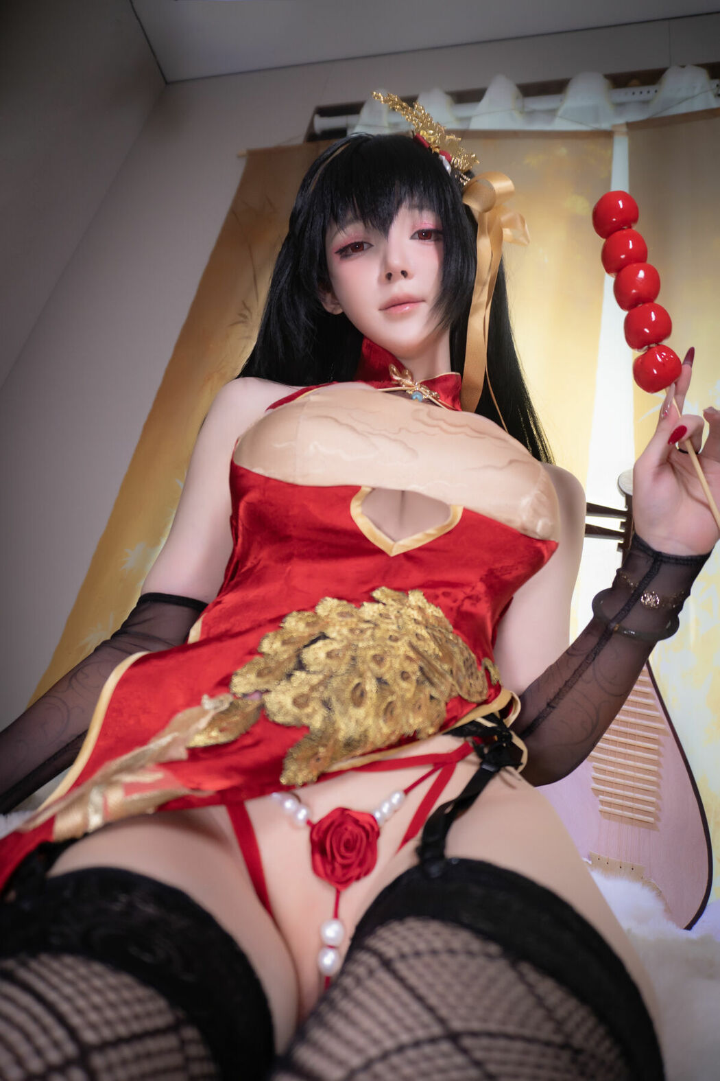 Coser@一小央泽 yixiaoyangze – 大凤旗袍 Part01 (53P)