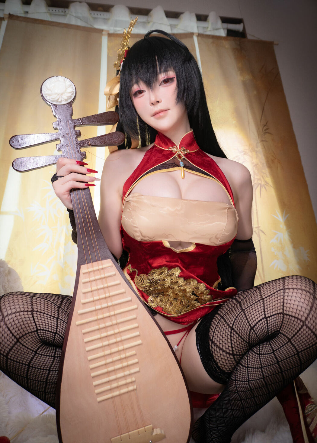 Coser@一小央泽 yixiaoyangze – 大凤旗袍 Part01 (53P)